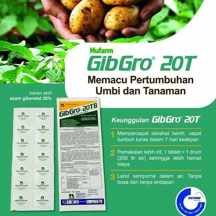 Grdn- Gibgro Tablet Ga3 Zpt Hormon