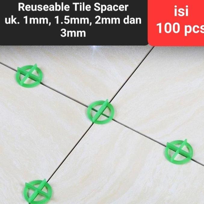 Yxyg- Reuseable Tile Spacer Jarak Nat Pasang Keramik