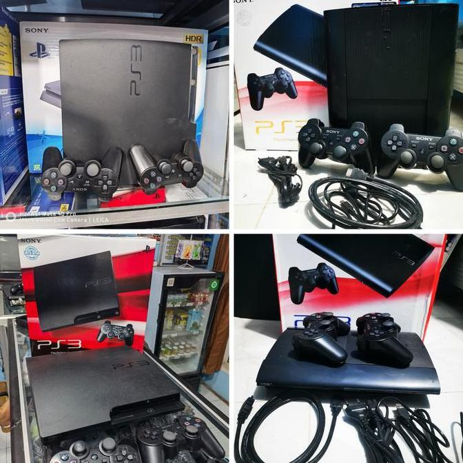 Terlaris Ps3 Slim Seken 80-500Gb Second