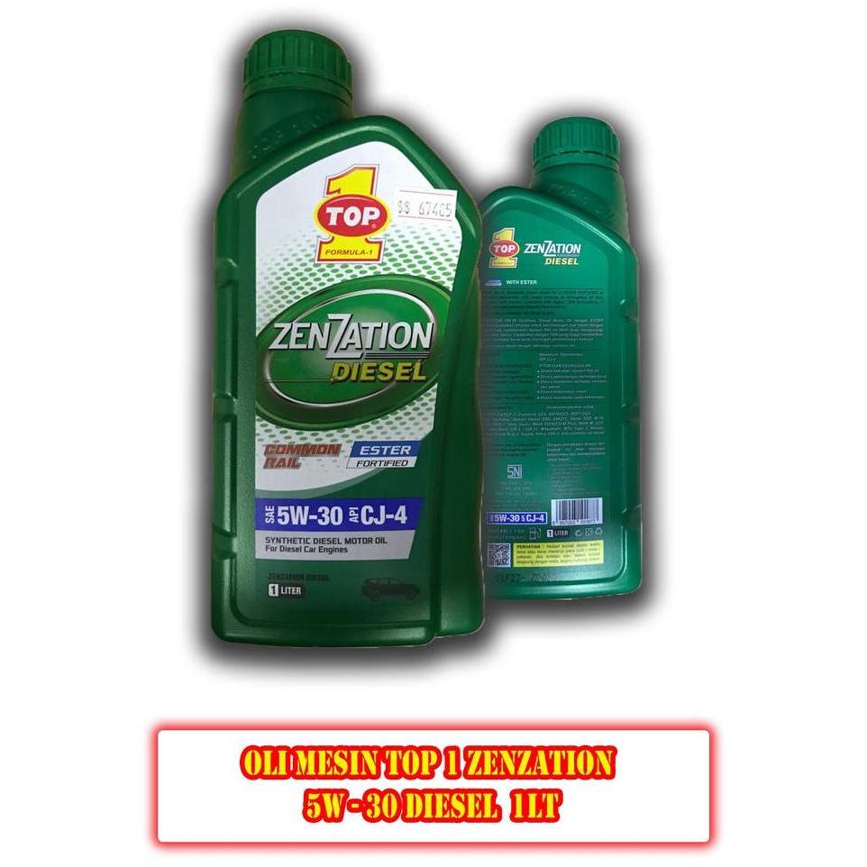 Hiww- Oli Mesin Top 1 Zenzation 5W30 5W-30 Diesel 1 Liter -67485-