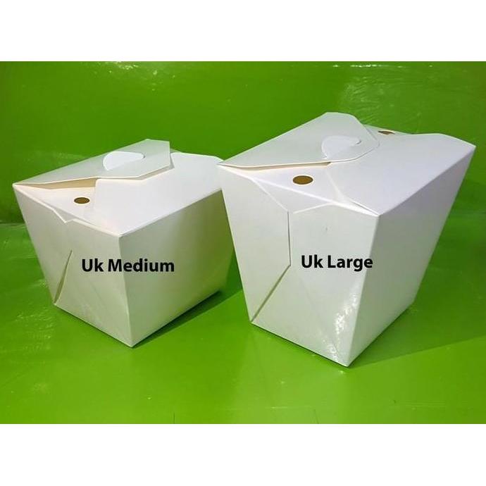 Good- paper rice box ukuran M isi 25 / kotak nasi kertas