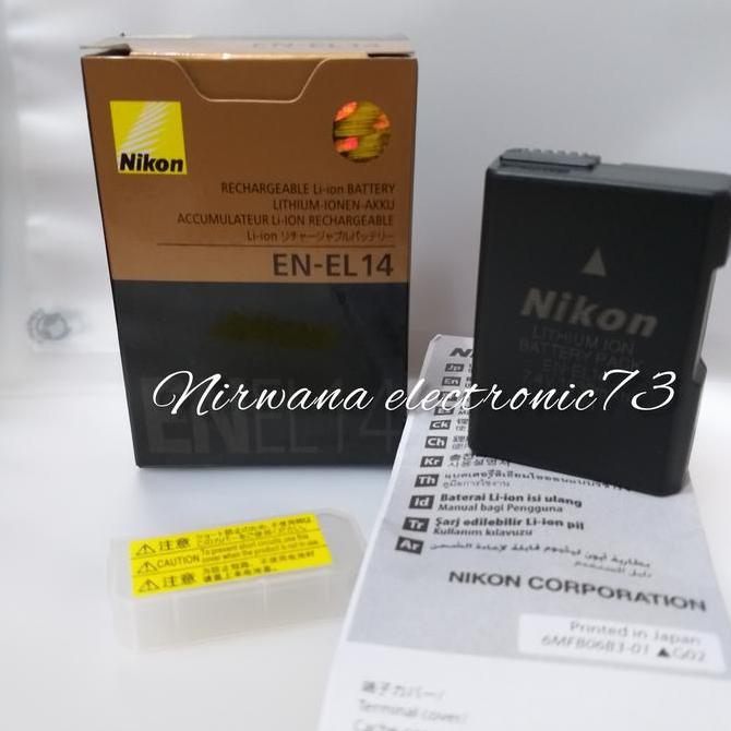 TERBARU - Baterai Camera Nikon D3100, D3200