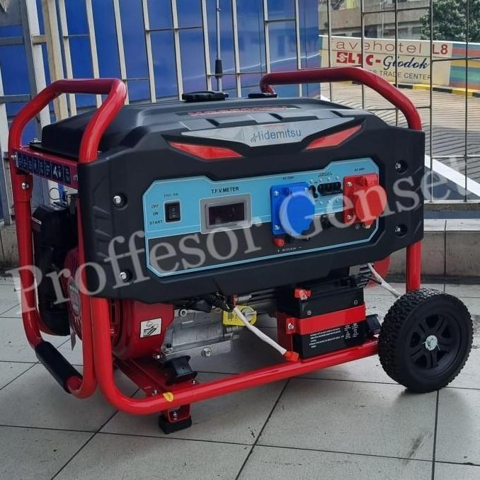 Terjangkau Genset Honda Hidemitsu 8 Kva 5000 Watt 3 Phase Hg8500Dv 6500 Watt