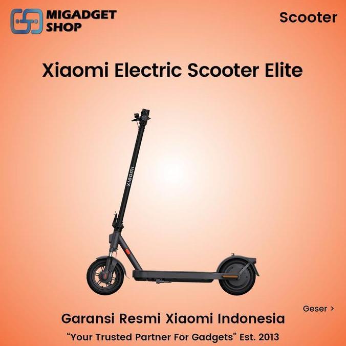 Terlaris Xiaomi Electric Scooter Elite Skuter Lipat Listrik