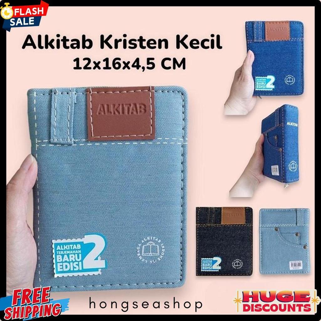 Diskon Kemerdekaan Alkitab Kristen Kecil Sampul Tb2 034 Jeans Pocket Terjemahan Baru 2 Lai Anak Mini
