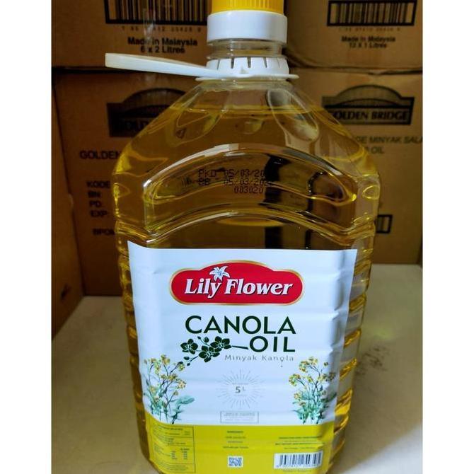 LILY FLOWER CANOLA OIL 5 LITER
