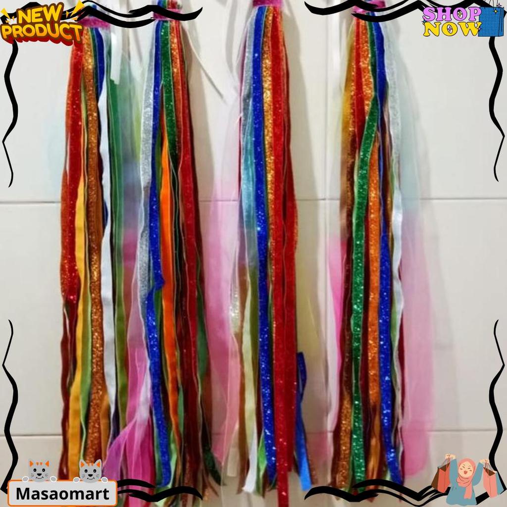 Tassel Rumbai Tamborin Gereja Pita Bludru Alat Tari Diskon