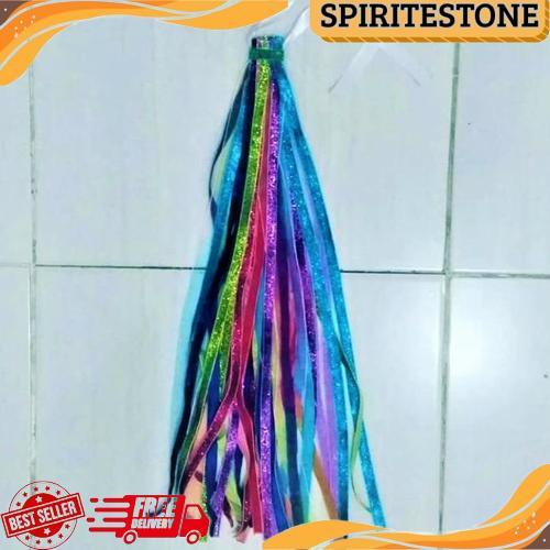 Tassel Rumbai Tamborin Gereja Pita Bludru Alat Tari Murah