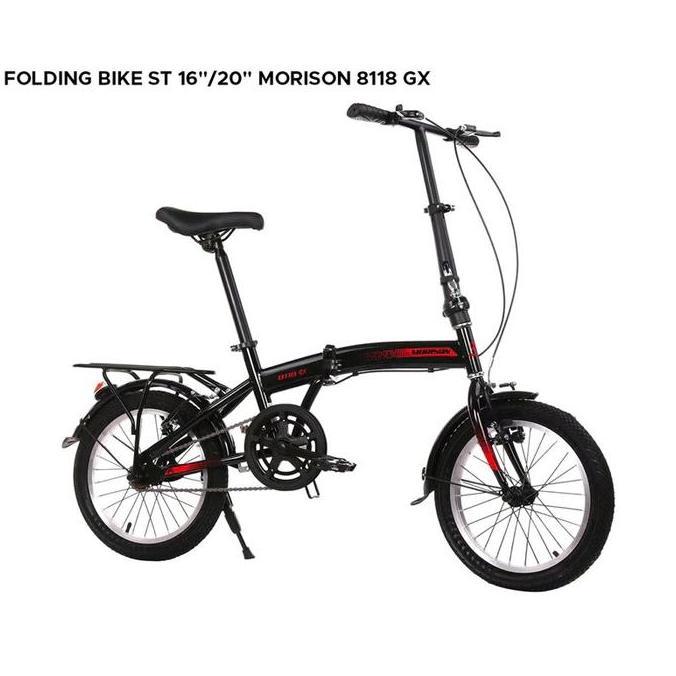 Terlaris Sepeda Lipat Dewasa Morison 8118 Gx