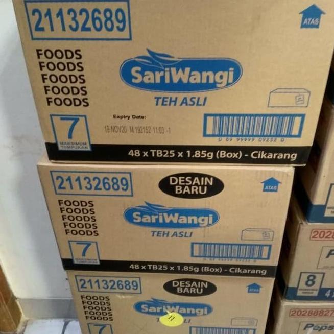 Teh Sariwangi Isi 30 Dus Teh Sariwangi Kotak Celup Isi 30 Teh Dus