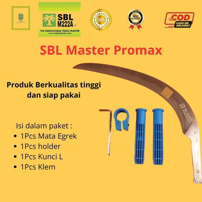 Egrek Sawit SBL Master Promax Original Malaysia Siap Pakai