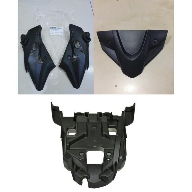 Narita - Batok Set Depan+Visor Hitam+Belakang Cb150R New Cb 150 R New Led Terbatas