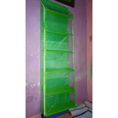 Dkrs- Rak Gantung Boneka Rak Gantung Multifungsi Plastik Black Blue Pink