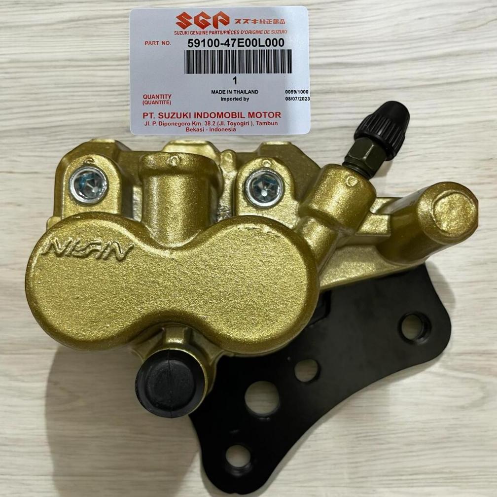 KEPALA BABI KALIPER DEPAN SHOGUN 125/SMASH/SATRIA FU 150/SATRIA 2 TAK/ORIGINAL THAILAND