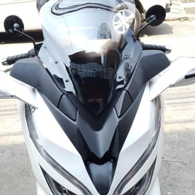 Tameng Windshield Mhr Pcx 150 Lokal Plus Spion Lipat Led Hemat