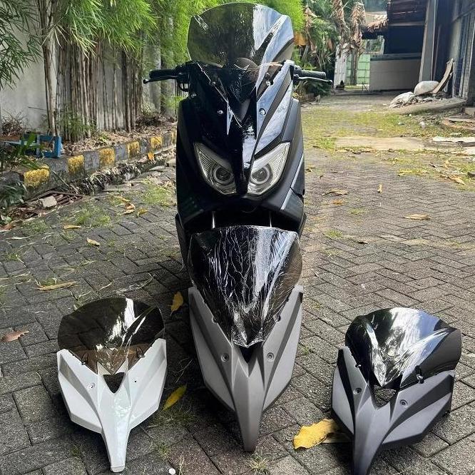 Tameng Set Nmax Old Tameng + Visor Motor Nmax Old Visor Windshield Standar Tameng Kaca Depan Kaca Sm