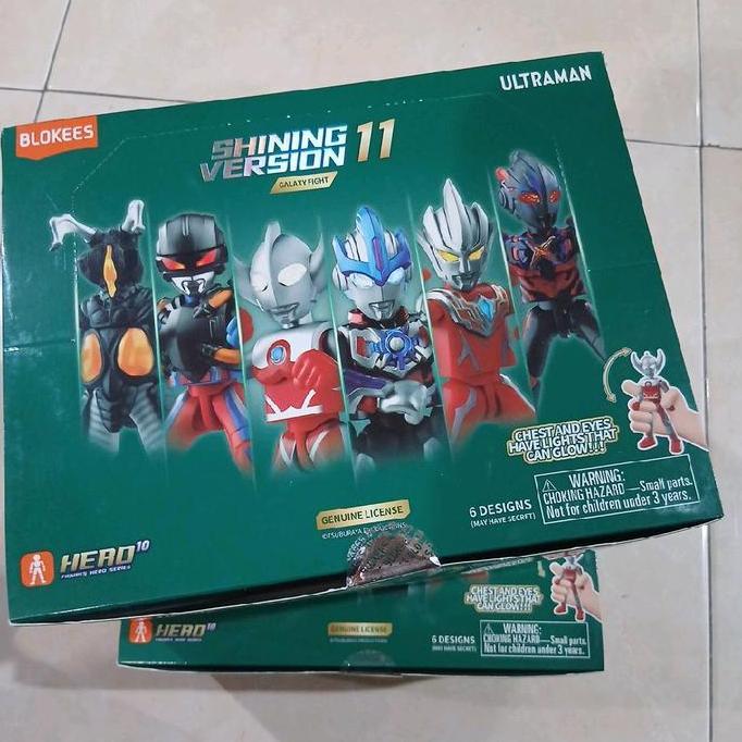 Blokees Ultraman Shining Version 11 Ken Gear Zero Orb Lightning Regulos X Darkness Zetton Secret Tri
