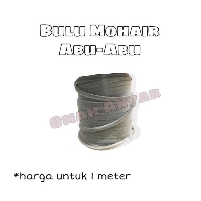 Bulu Pintu Jendela Moher Mohair Besar Bulu Peredam Pintu 11mm