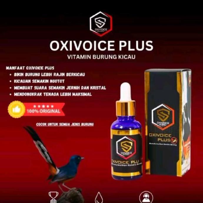 NEW - Oxivoice Plus vitamin burung murai batu untuk harian dan lomba