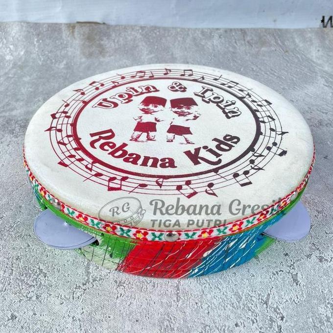 Jimbe Rebana Hadroh  Paket Anak Murah Gendang Kendang Besar Mainan Musik Edukatif Balita Djimbe