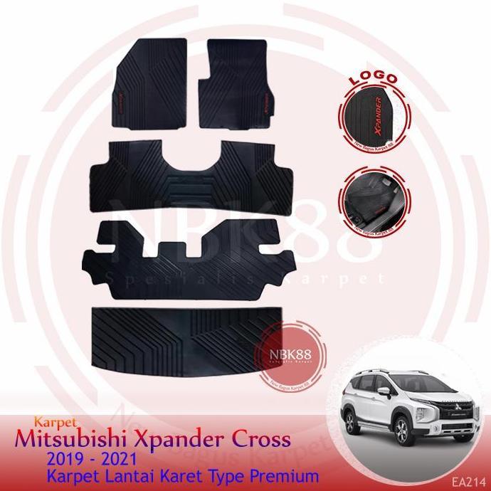 1 Set Karpet mobil XPANDER CROSS 2021 PREMIUM HEMAT