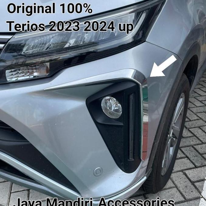 List Bumper Chrome Terios 2023 2024 Origial Terbaik