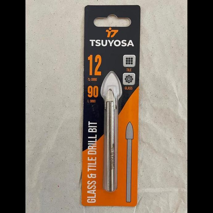 Yourpw- Mata Bor Kaca Tombak Tsuyosa High Quality | Glass And Tile Drill Bits