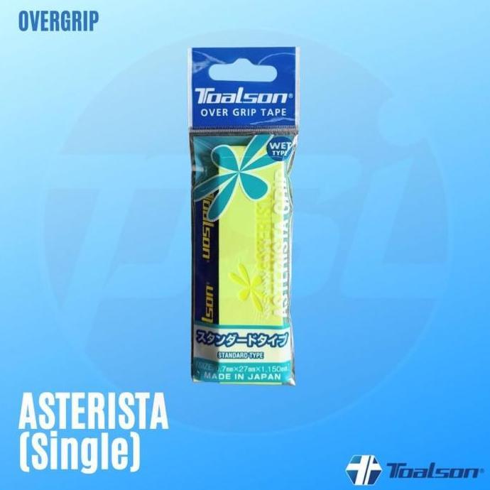 Toalson Over Grip Tape Asterisk Single/ Grip Raket