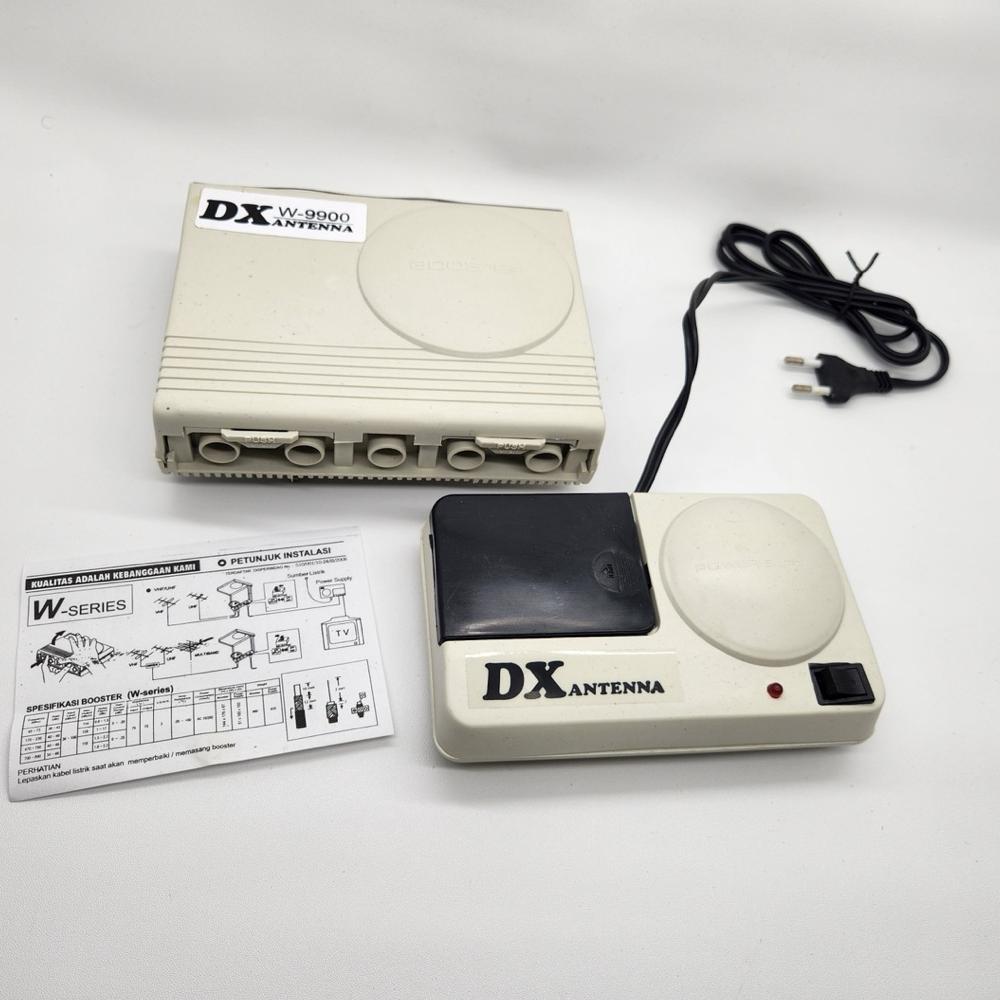 NEW PROMO Buster TV UHF Booster TV set Atas Bawah DX - W9900 Original DX 9900