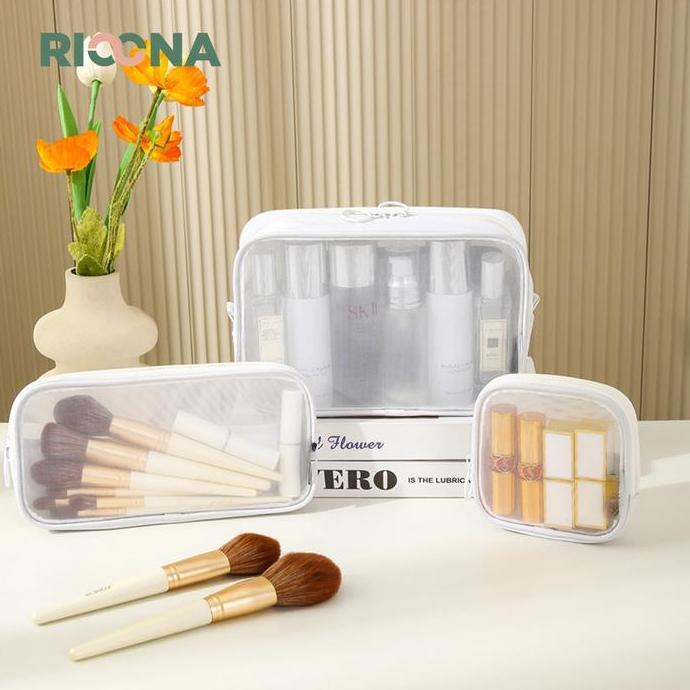 Ykyk- Pouch Jaring Kosmetik Tas Jaring Make Up Tas Peralatan Mandi