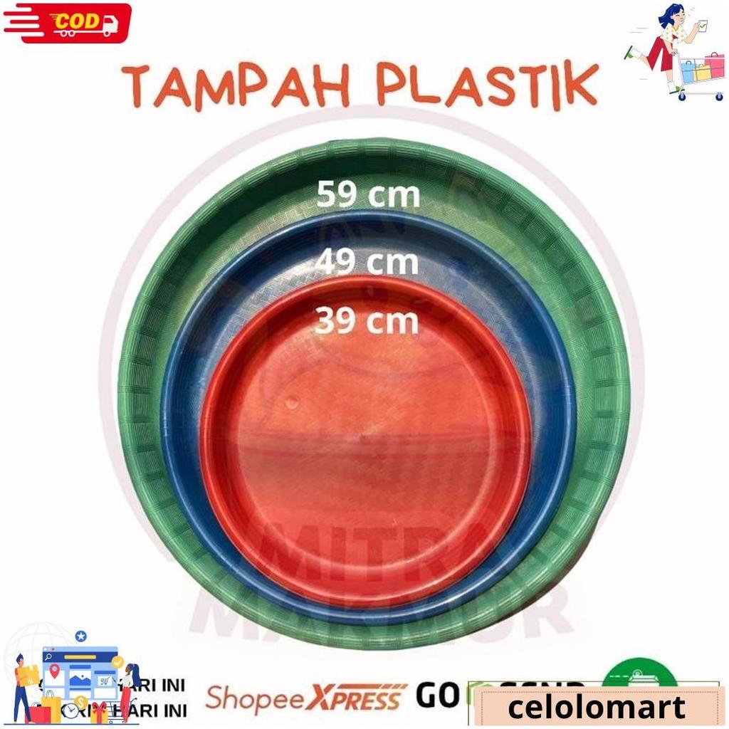 Tampah Bulat Plastik Wadah Nasi Kebuli Wadah Tumpeng Hajatan Cod