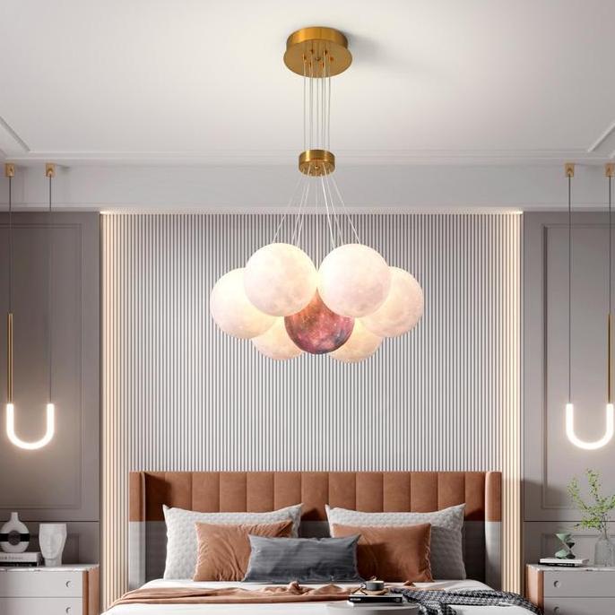 Expert- Lampu Gantung Desainer Modern Kreatif 3D Bola/Lampu Gantung