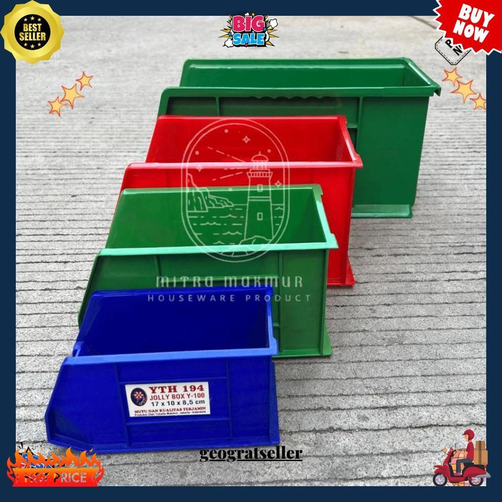 Kotak Box Aksesoris / Jolly Box Baut / Container Box Jolly Yth 100 200 300 400 Cod
