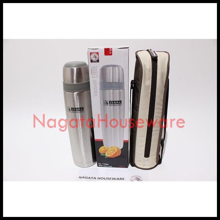 Promo Termos Air Panas Stainless / Termos Zebra / Termos Jaga Suhu Vacuum Flask Zebra Prima 2 112958