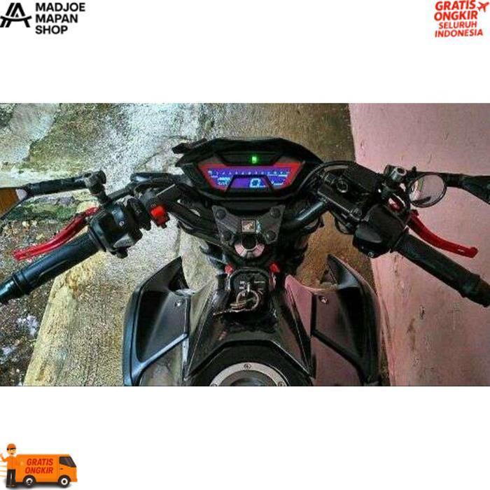 Murah Stang Setang Stir Setir Fatbar Sprinter Pendek Beat Street Vixion Megapro Cb150R Racing Hitam