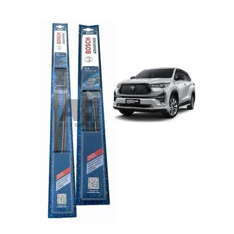 Wiper Depan All New Kijang Innova Zenix Hybrid - Bosch Advantage 24 16