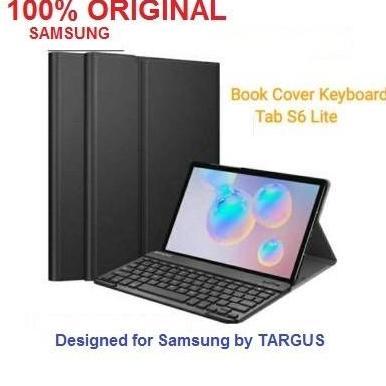 HARGA DISC - Targus Book Cover Keyboard Samsung Tab S6 Lite Original 100%