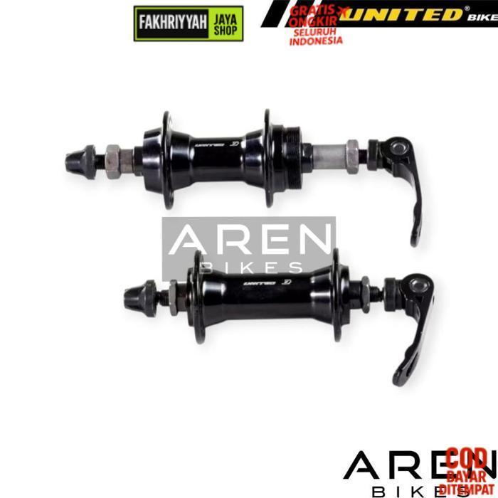 Murah Hub Freehub United Lubang 36 Ulir Drat 5 6 7 8 9 10 Speed 36H Hole Alloy Nap Depan Belakang Al