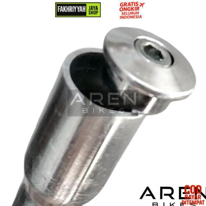 Murah Adaptor Stem Stang Insert 22.2 Hitam Handlebar 28.6 Mtb Federal Minion Fixie Balap Road Bike
