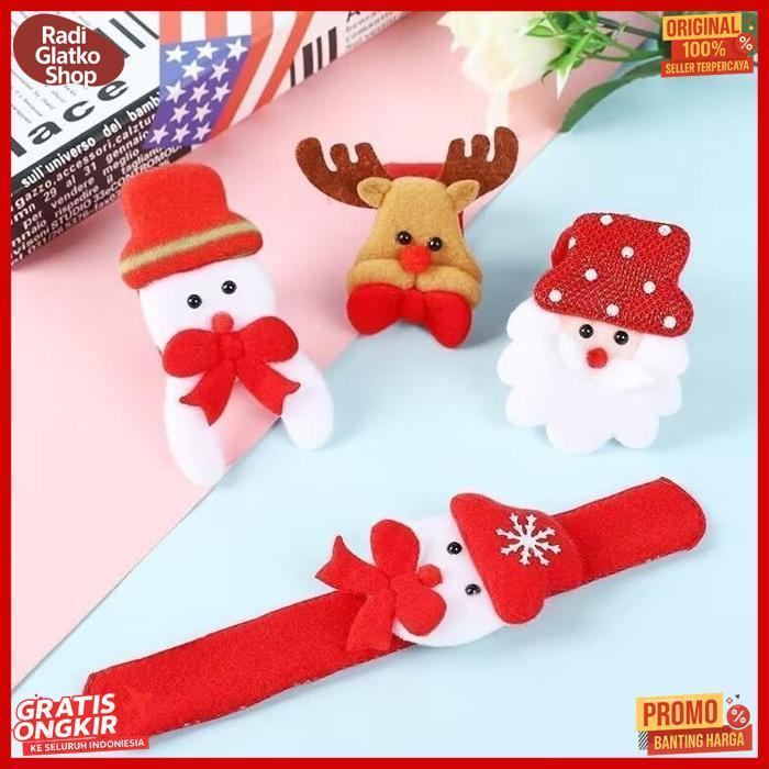 Terlaris Gelang Natal Led /Christmas Led Armband/Gelang Natal Lampu