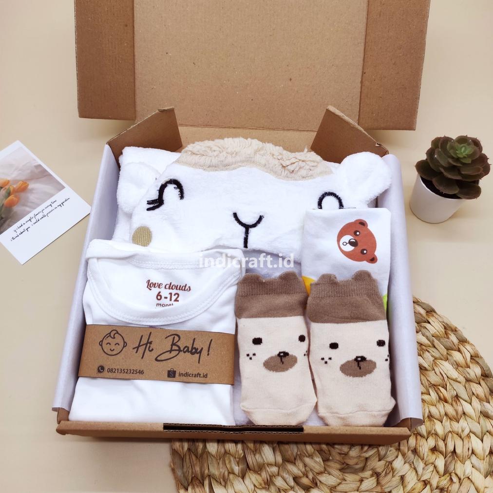 Murah  Hampers Bayi Perempuan New Born / Kado Lahiran Bayi Perempuan / Hampers Selimut Bayi Cewek