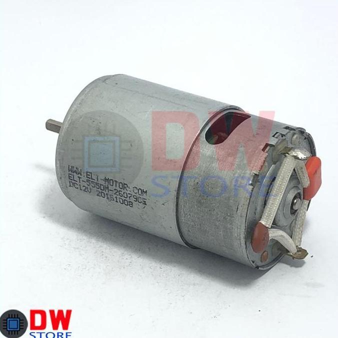 Expert- Dinamo DC Motor RS555 RS-555 12V - 24V Low RPM Speed High