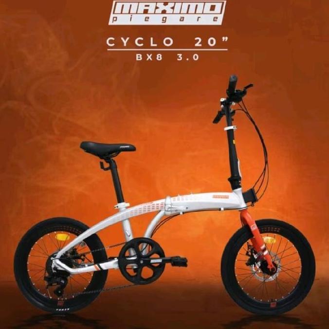 Terlaris Sepeda Lipat 20 Maximo Piegara Cyclo 20 Alloy