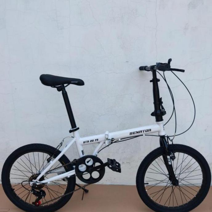 Terlaris Sepeda Lipat 20 Inch Senator 7 Speed New