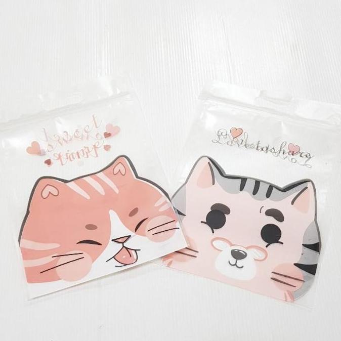 25pcs (PZ2) Plastik Ziplock Cat 2 Colour/Plastik Kue Kacang Permen