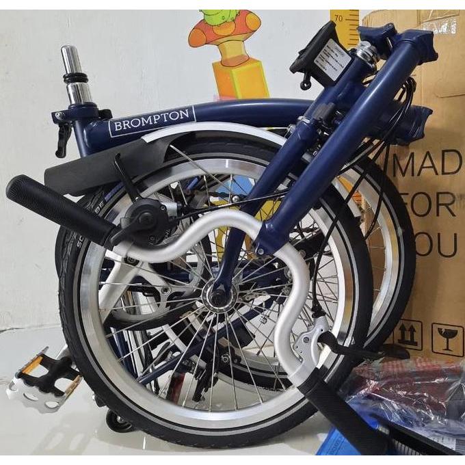 Terlaris Sepeda Lipat Brompton M3L Tempest Blue