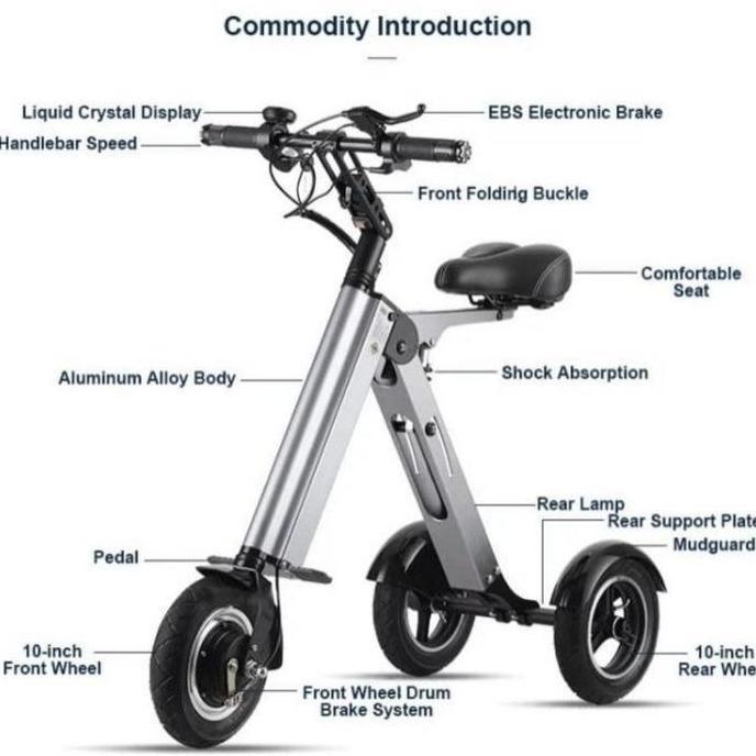 Terlaris Sepeda Listrik Lipat