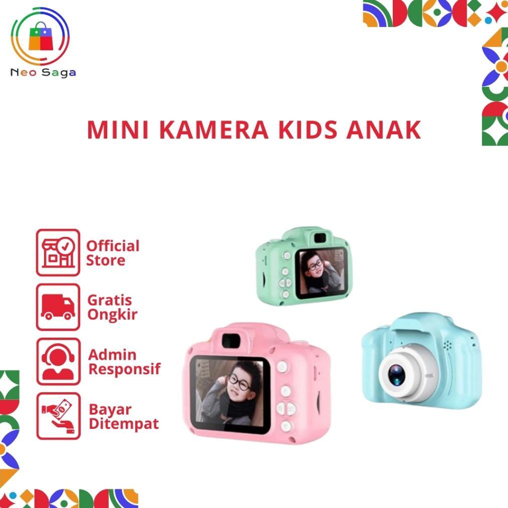 Kids Camera Mini Kamera Anak Action Cam Camera Digital HD 1080p