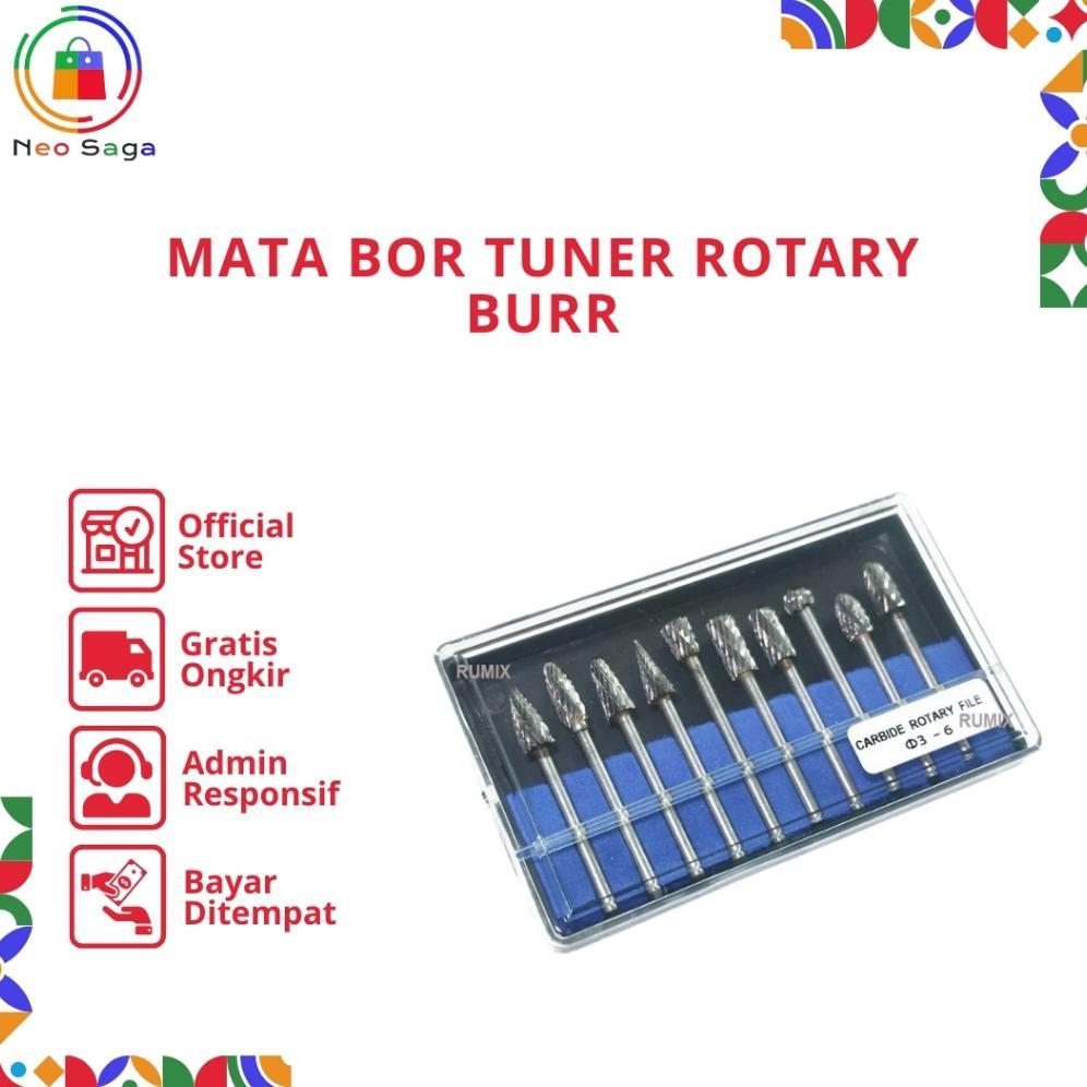 Mata Bor Tuner Rotary Burr Tungsten Carbide Mini Grinder Drill Cuner tuner