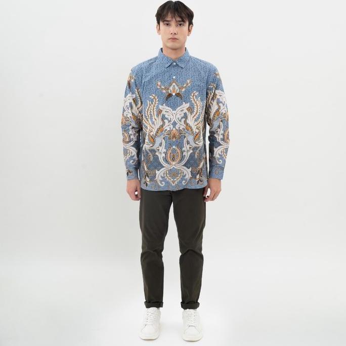 M231 Kemeja Pria Batik Panjang 0709